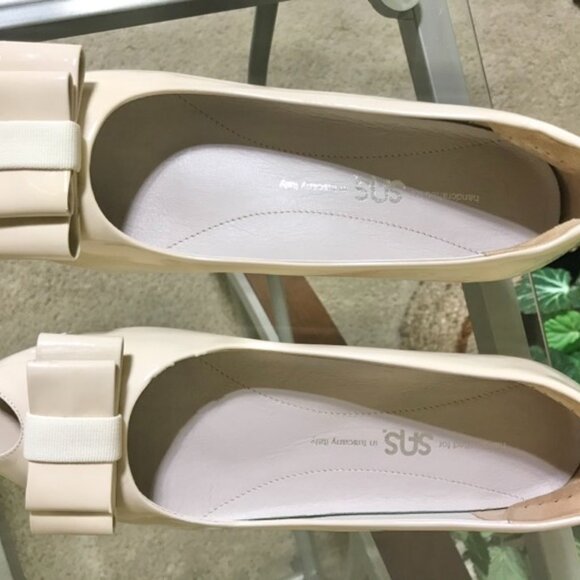 SAS Women’s AVA Peep Toe Wedge Pumps Size 7.5M - Picture 11 of 14